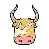 comic cartoon cow N3