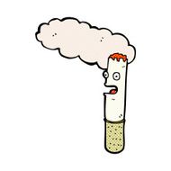 comic cartoon cigarette