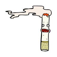 comic cartoon cigarette N2