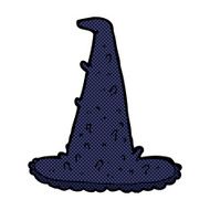 comic cartoon spooky witch hat