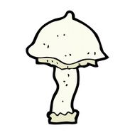 comic cartoon mushroom N4