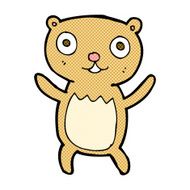 comic cartoon teddy bear N17