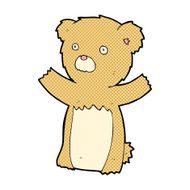 comic cartoon teddy bear N20