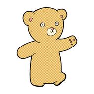 comic cartoon teddy bear N23