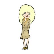 comic cartoon female spy N3