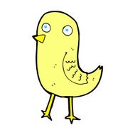 funny comic cartoon bird N8