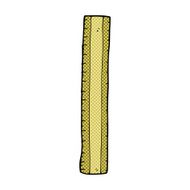 comic cartoon wooden ruler