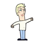 comic cartoon annoyed man N4