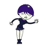 comic cartoon vampire girl N12