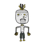 comic cartoon robot N5