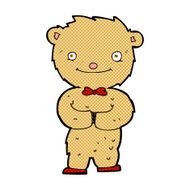 comic cartoon teddy bear N25