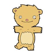comic cartoon teddy bear N26