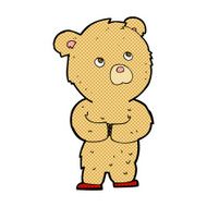 comic cartoon teddy bear N27