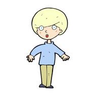 comic cartoon surprised man N7