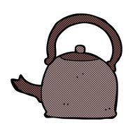 comic cartoon old kettle