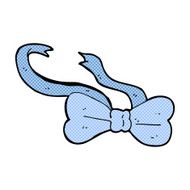 comic cartoon bow tie