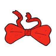 comic cartoon bow tie N3