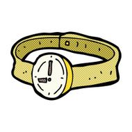 comic cartoon wrist watch