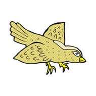 comic cartoon bird N17