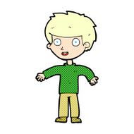 comic cartoon happy man N11