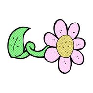 comic cartoon flower N21