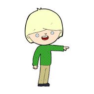 comic cartoon man pointing N6