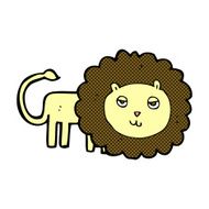 comic cartoon lion N2