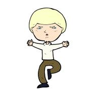 comic cartoon angry man N4