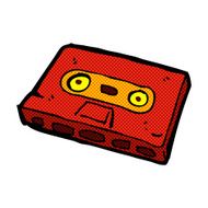 comic cartoon cassette tape N2