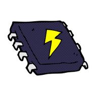 comic cartoon computer chip N2