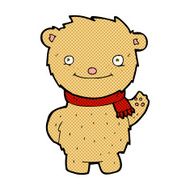 comic cartoon teddy bear N33