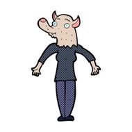 comic cartoon werewolf woman