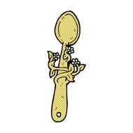 comic cartoon wooden spoon N2