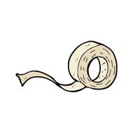 comic cartoon tape