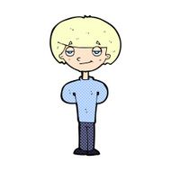 comic cartoon happy man N24