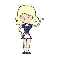 comic cartoon maid N3
