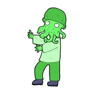 comic cartoon monster man