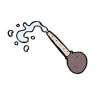 comic cartoon pipette