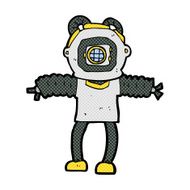 comic cartoon deep sea diver N2
