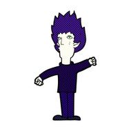 comic cartoon vampire man N9