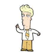 comic cartoon bored man asking question