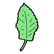 comic cartoon leaf symbol N6