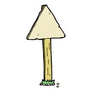 comic cartoon sign post N7
