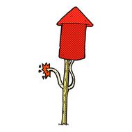 comic cartoon firework