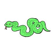 comic cartoon snake N8