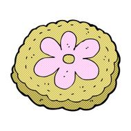 comic cartoon baked biscuit
