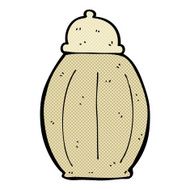comic cartoon old jar