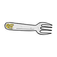 comic cartoon fork N3