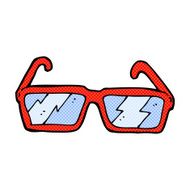comic cartoon glasses N3