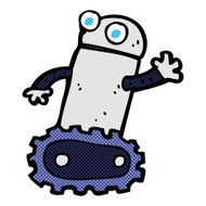 comic cartoon robot N11